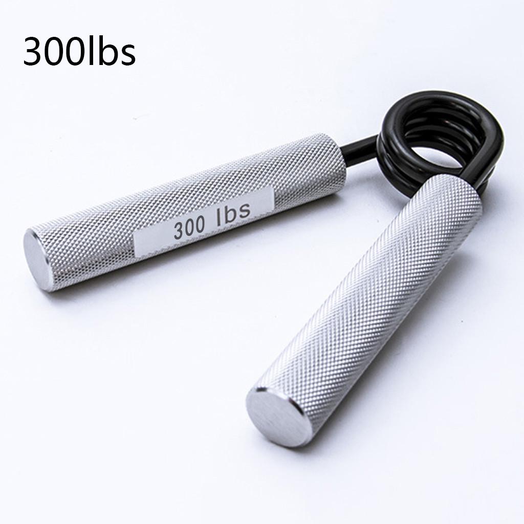Men's Fitness Hand Grip Strengthener Adjustable Metal Spring Steel Aluminum Alloy Hand Exerciser 100-350 Pounds Resistance