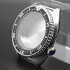 45mm Diving Watch Case 316L Stainless Steel For Turtle Abalone Seiko NH35 NH36 NH38 NH34 Movement 28.5mm Dial Sapphire 120clicks