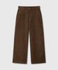 Daibeuin Uniform Corduroy Chino Pants (Brown)