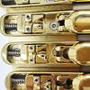 High quality 4-string bass bridge without head, copper string holder
