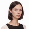 Chanel Orecchini Classici in Metallo con Diamanti Doppia C Donna Orecchini Argento A88429S