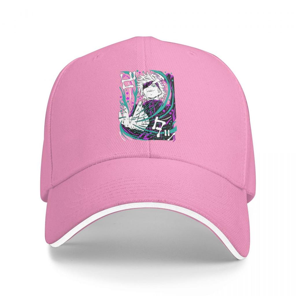 Baseball Caps Anime Jujutsu Kaisen Satoru Gojo Vintage Vintage Casquette Female Male Sport Spring Caps