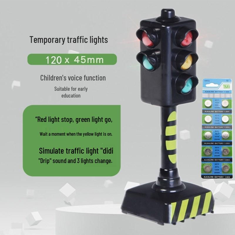 DIY Kindergarten Track Car Toy with Traffic Stickers