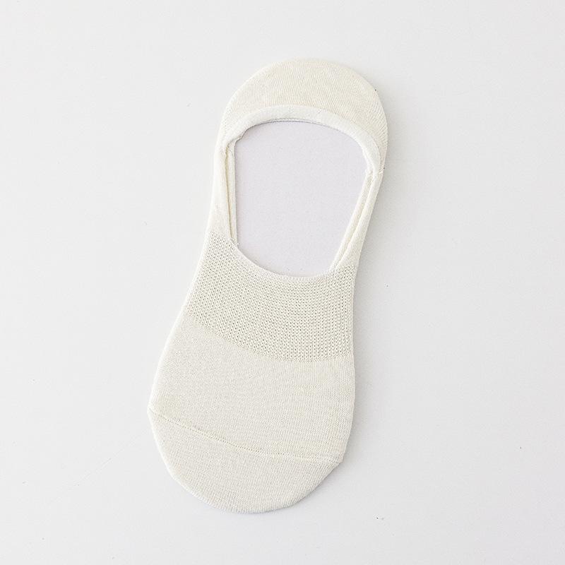 Women's Summer Thin Mesh Breathable Sweat Suction Shallow Mouth Non Slip Non Fall with Invisible Socks