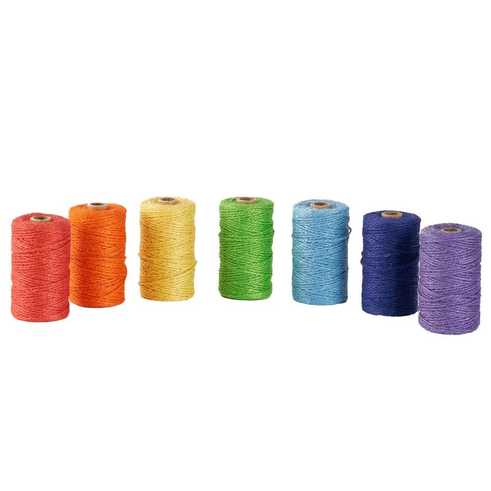 ILLIDAN Hemp Rope, 1mm x 100m, Hemp String, Hemp Thread,