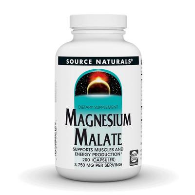 Magnesium Malate 3750 Mg, 200 Capsules