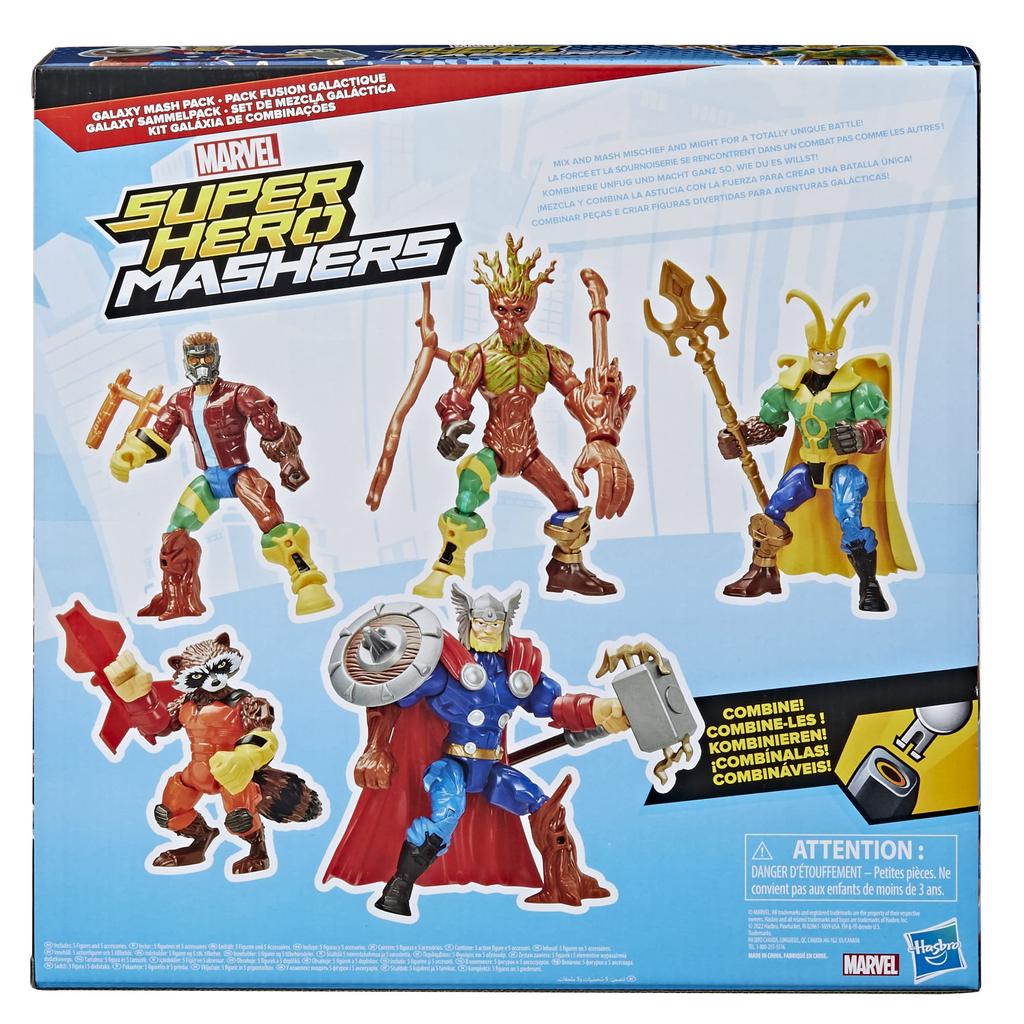Marvel Super Hero Smasher Thor and Guardians of the Galaxy Pack (Amazon Exclusive)