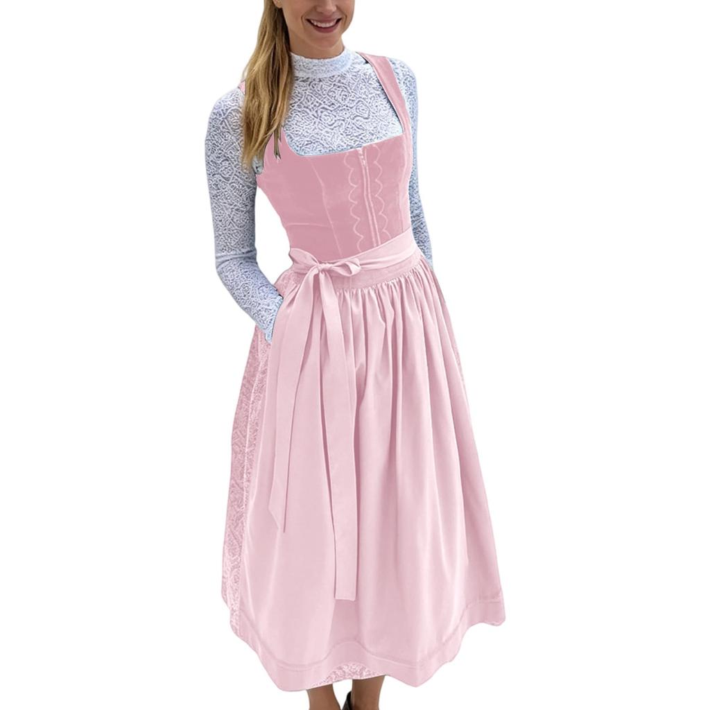 Dámské vintage retro šaty pro vystoupení, práci a Oktoberfest