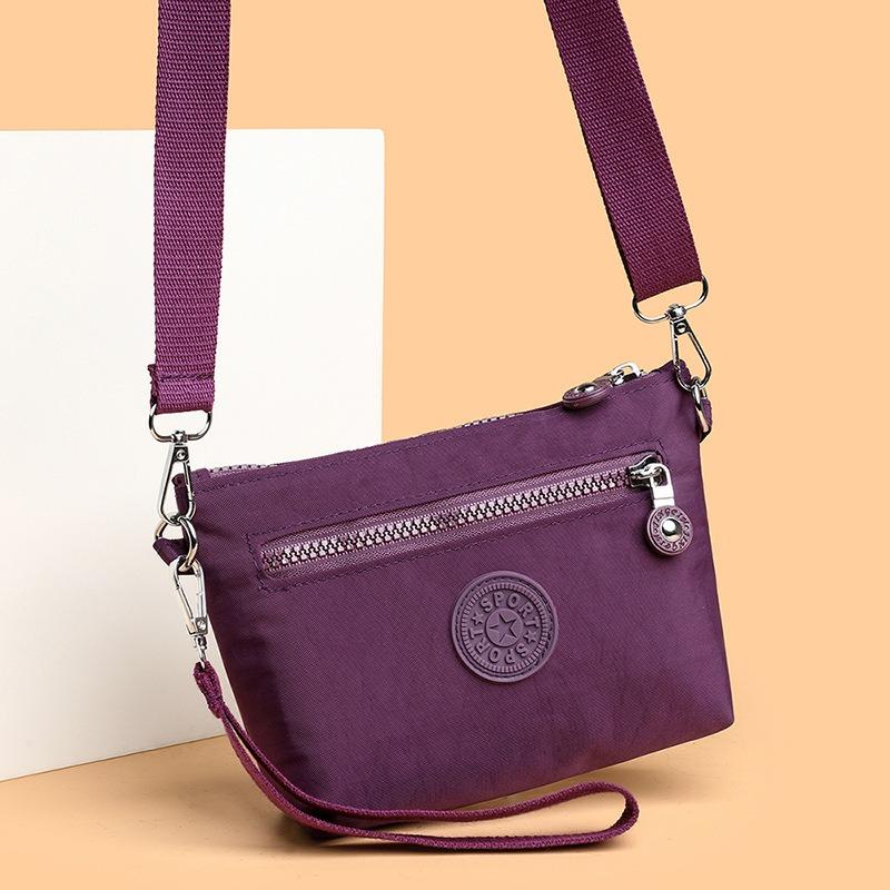 Minimalist Casual Coin Purse Fashion Lightweight Outdoor Commuter Nylon Shoulder Bag