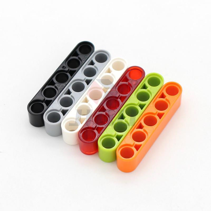 High-Tech Part 1x5 Thick Liftarm 32316 Race Off-Road Construction Vehicle Plane Model EV3 Set Bulk Accessory MOC Building Blocks