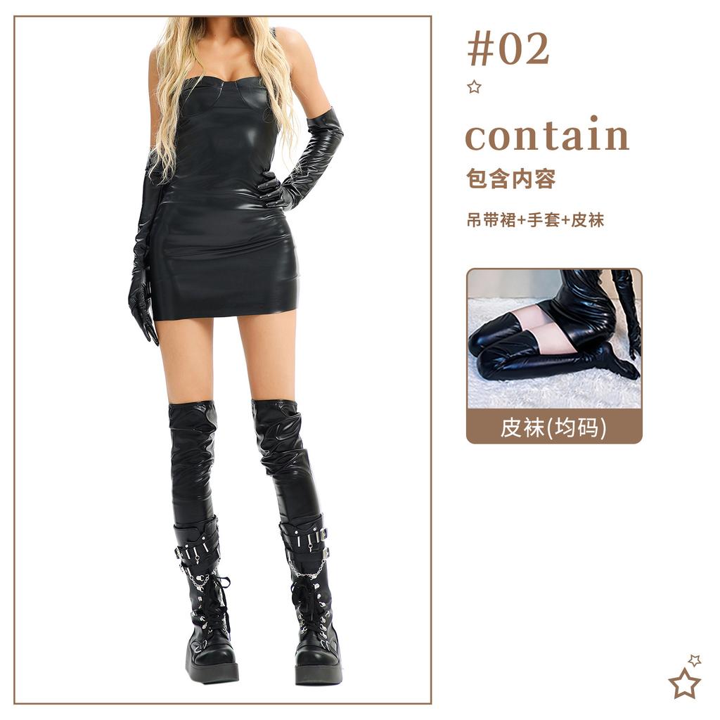 Halloween Costumes cos Policewoman Uniform Police Uniform Sexy Dress Spice Girls Stage Bar Performance Costumes