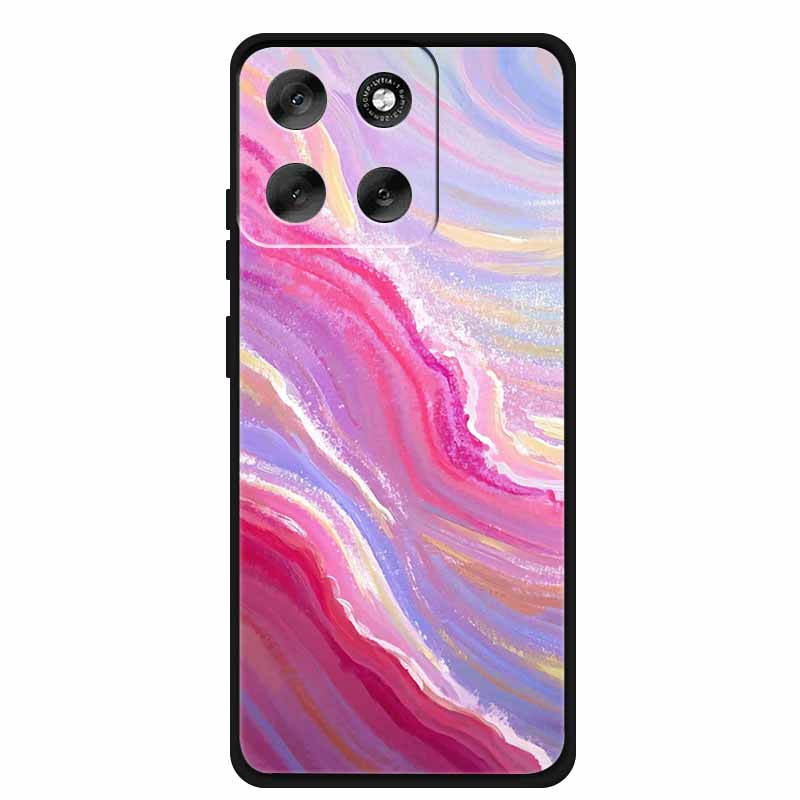 For Moto G86 G 86 Marble Case Luxury Silicone Phone Back Cover etui New Coque TPU Soft Cases for Motorola MotoG86 Funda Shield