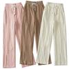 Ur Za Cosfashion Women's Wear Autumn and Winter New European and American Style Thickened Knitting High Waist Commuter Pants 3 Long Color