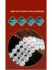 7A Transparent White Agate Round Beads for DIY Handmade Jewelry Bracelet Accessories