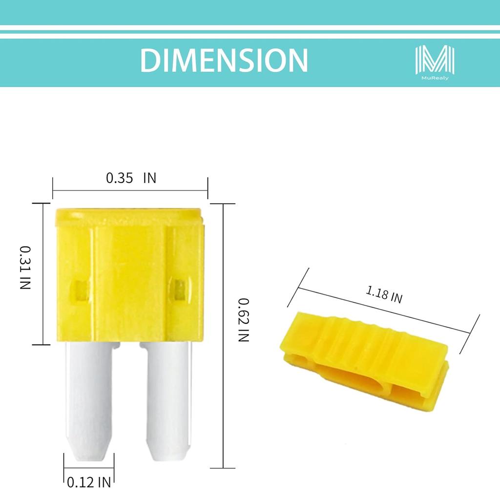 Automotive Fuse Kit (84 PCS) - Micro2 & ATC Fuses (5-30A) with Puller Tool | Exact Fit for Cars, Trucks, SUVs, RVs, Boats