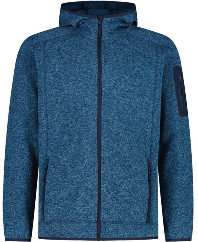 Куртка с капюшоном CMP Fleece Hoodie Jacket синяя