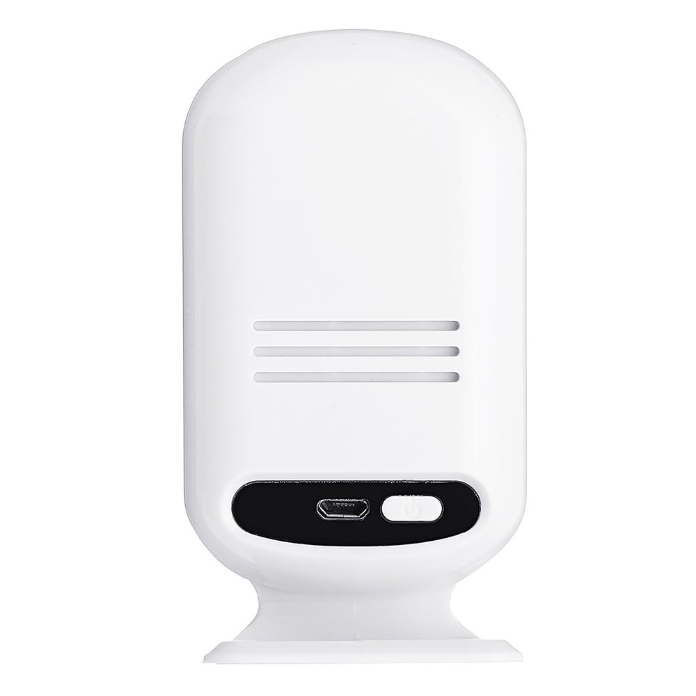 JQ-300 Wifi Digital Formaldehyde Gas Detector Meter Air Analyzers Monitor Tester Sensor Temperature Humidity White+black