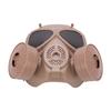 M04 Full Face Cover M05 Prop Biochemical Gas Face Shield with Dual Fan Filter Tanks UV Proof Sunglasses Lens