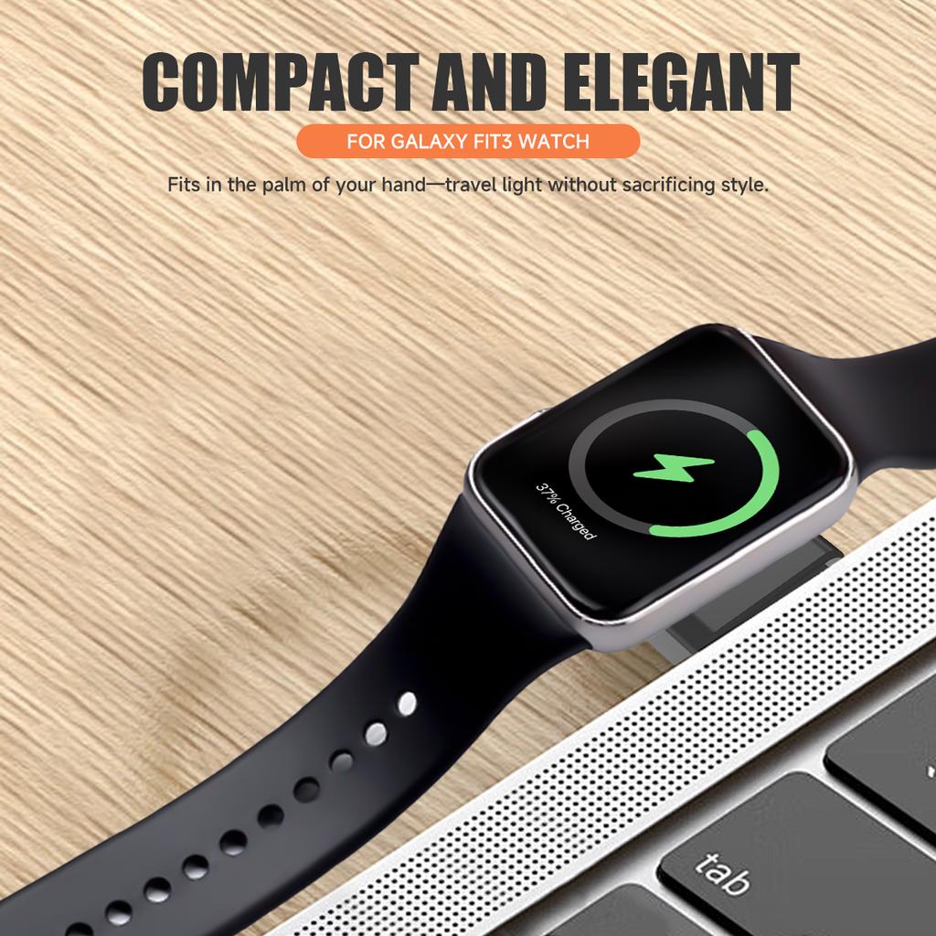 New Mini USB Charger Dock Adapter Charger Portable Power Charge Holder Accessories Watch Charging Dock for Samsung Galaxy Fit 3