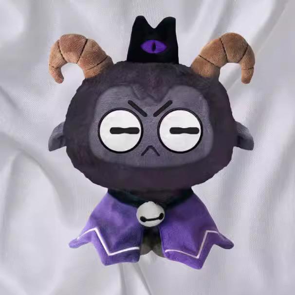 Cult Of The Lamb Plüschtier Cartoon-Tier Weiche Stoffpuppe für Kinder und Sammler