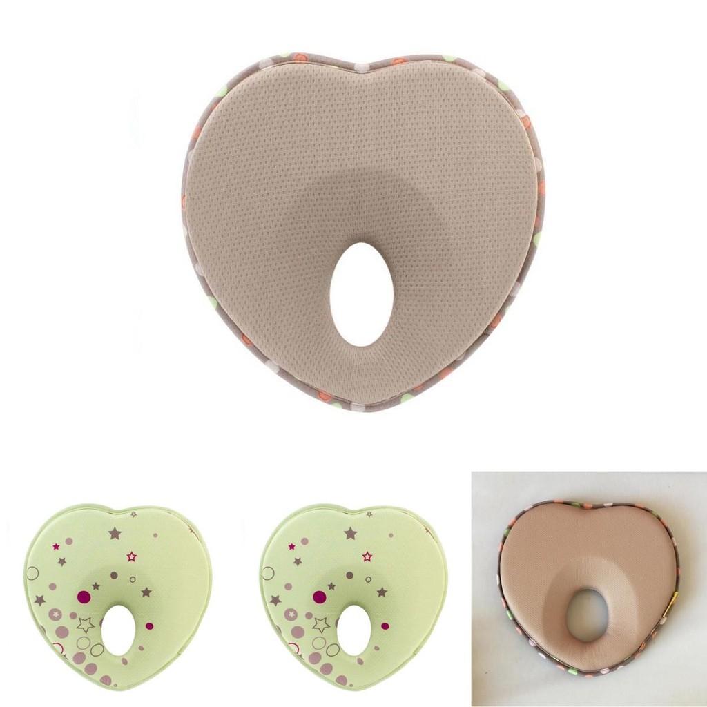 Luxurious Baby Pillow Toddler Sleep Positioner Anti Roll Cushion Flat Head Protection