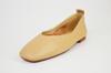 Berkonty 9003 36 Beige Leather Ballet Flats