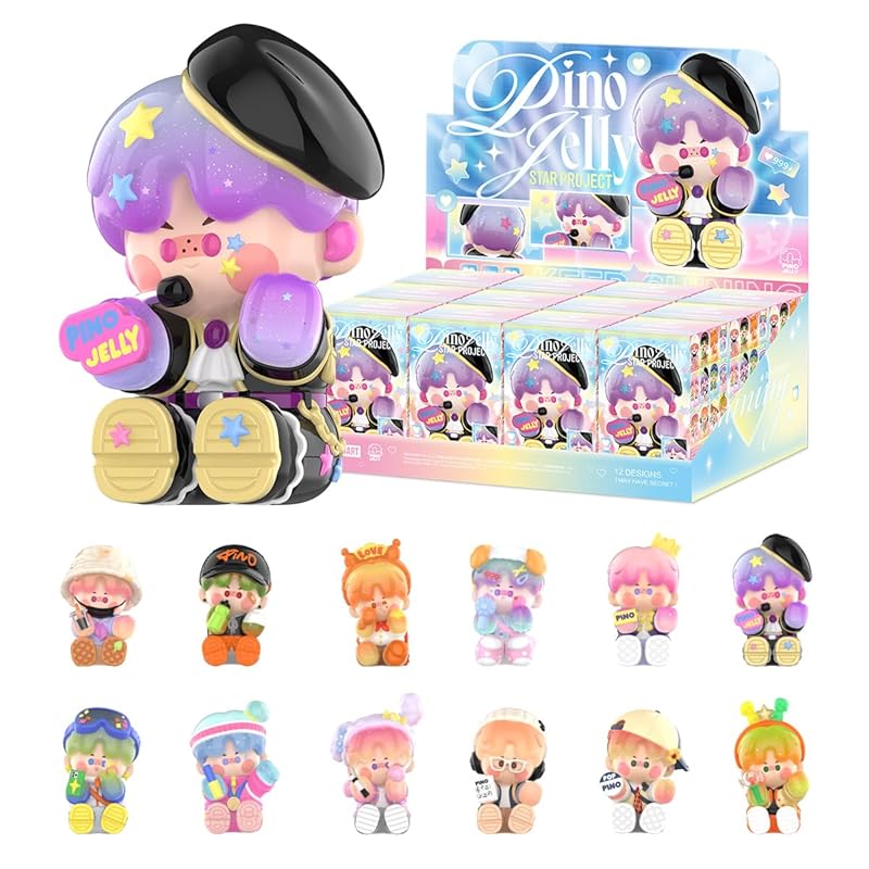

POP MART PINO JELLY Star Project Series [Assorted Box 12 pieces] pop mart Gachagacha figure plastic model premium toy soft vinyl original character