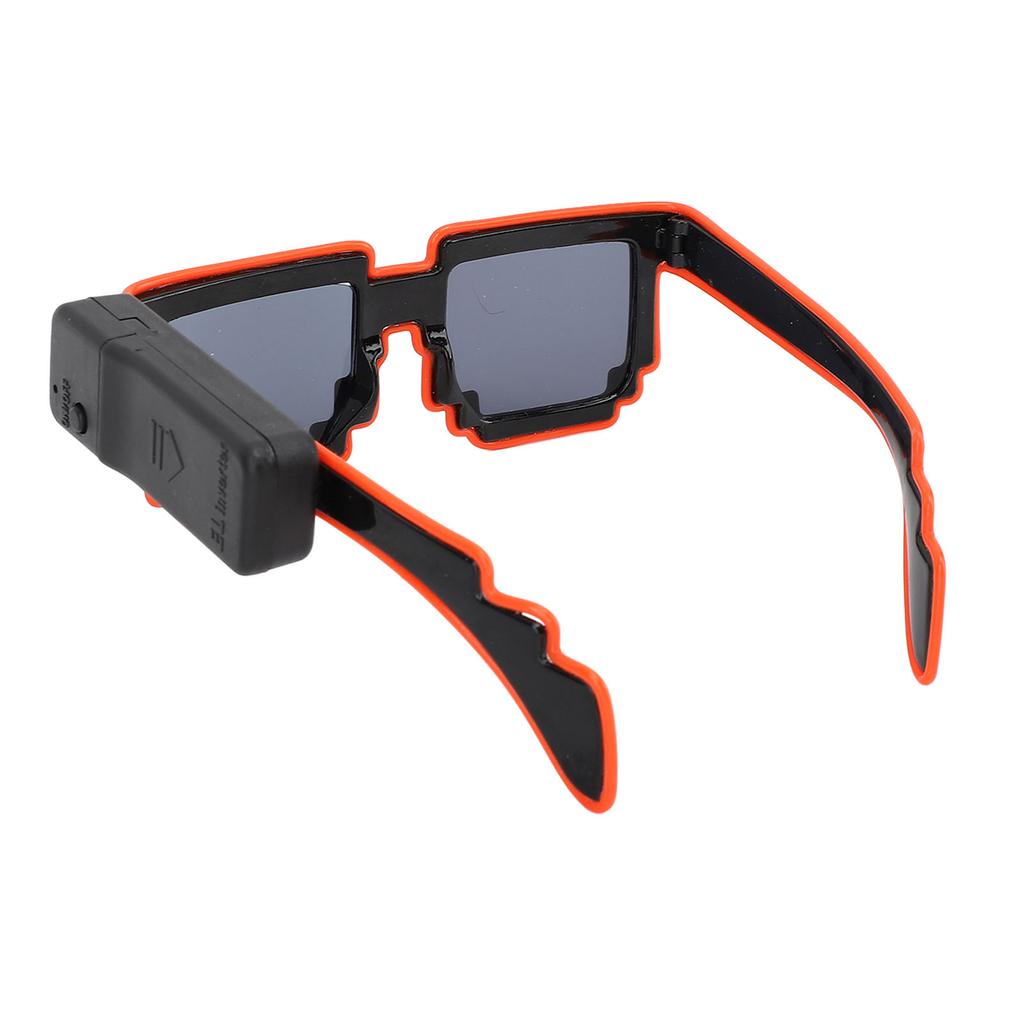 LED Light Up Glasses PVC Comfortable Multifunctional Luminous Glasses for Party Concert Bars