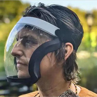 Maschera di sicurezza trasparente con visiera integrale e filtri, occhiali protettivi da lavoro, antispruzzo, antispruzzo, per il viso, antiappannamento