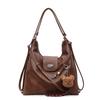 Large Capacity Tote Bag Women's Autumn 2025 New Travel Backpack Multi-functional Retro Commuter Shoulder Bag