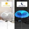LED Garden Lights Jellyfish Decoration Solar Power Lights Waterproof Outdoor Pathway Solar Lamp Fairy Patio Villa Yard Decor