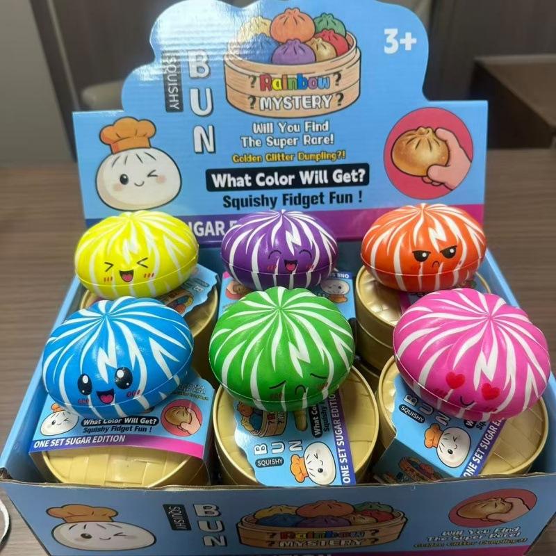Knödel Squishy Knödel Geheimnisse Knödel Fidget Spielzeug Tischzubehör Partygeschenke Geschenke Plüsch Squishy Dekorationen