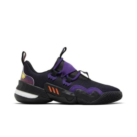 

Adidas Trae Young 1 Black Team College Purple GZ4627 Мужская обувь EU 44.5 фиолетовый/чёрный