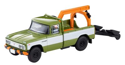 Tomytec Tomica Limited Vintage Toyota Stout Tow Truck Green Finished Product 1/64 LV-188a