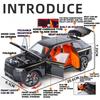 1/24 Rolls Royce Cullinan SUV Alloy Diecast Model Starry Sky Roof Car Toy Children Toy Gift Collection Decoration Ornaments