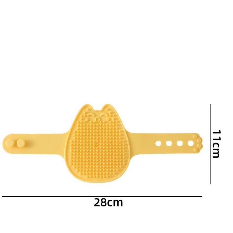 Pet Cat Dog Scratch Itches Brush Comb Cat Bath Brush Glove Hair Fur Grooming Massage Brush Hair Remover Cleaning Tool Cat Toy
