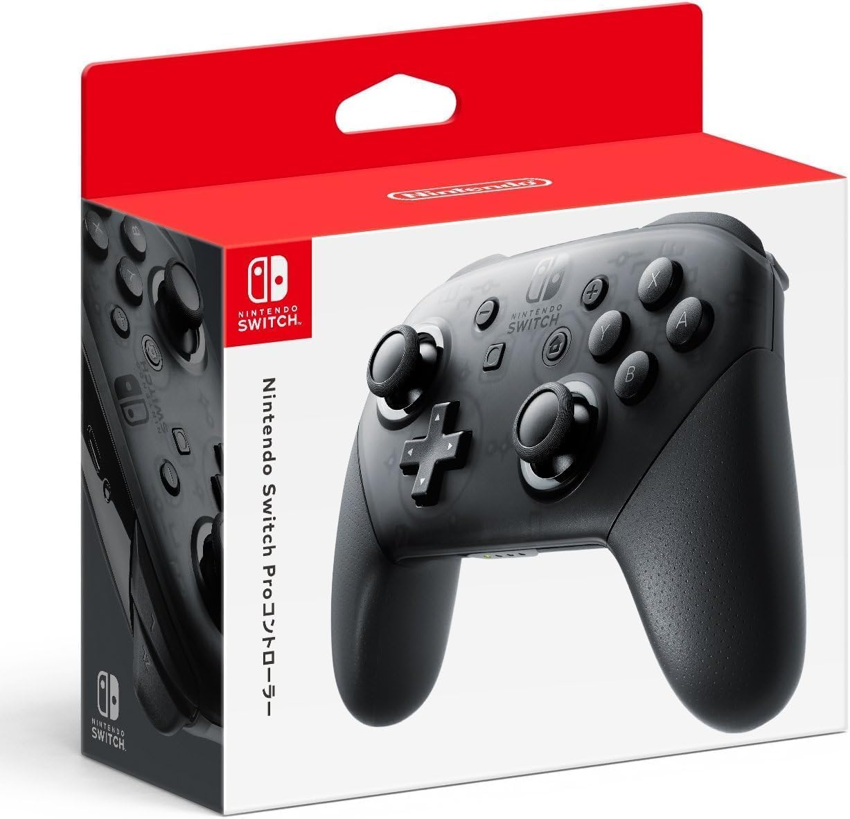 

Refurbished Nintendo Genuine Nintendo Switch Pro Controller, Switch 2 Compatible, Black, HAC-A-FSSKA, Approx. 246g