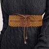 Damenhemd Breiter Taillengürtel Vintage Elegant Elastisches Seil Universeller Taillengürtel Damen Kleid Hemd Breiter Taillenbund Korsett