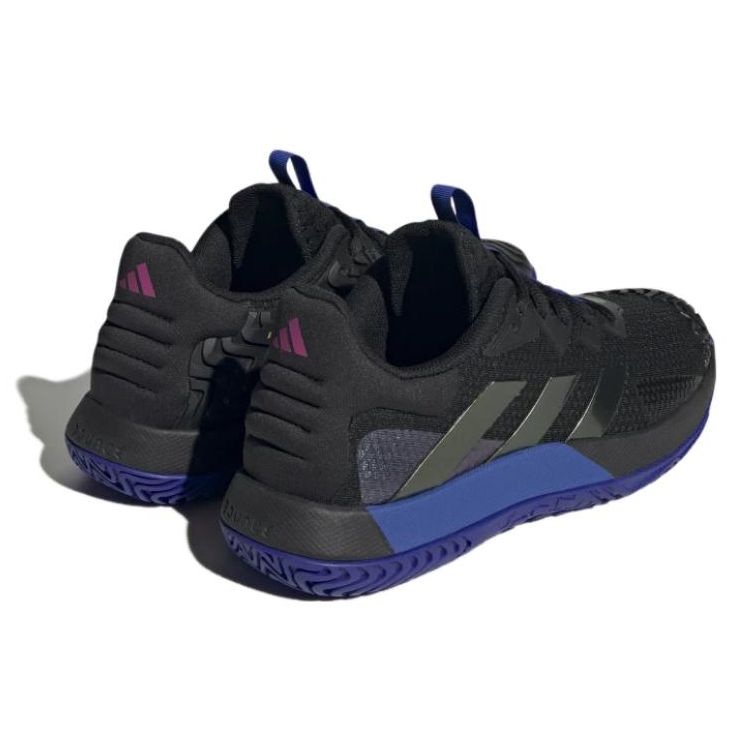 Adidas SoleMatch Control Black Lucid Fuchsia Men Sneakers Core-Black HQ8438