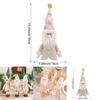 Christmas Santa Claus Snowman Deer Bottle Cover With Plush Foam Material For Holiday Table Decor