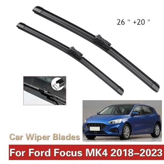 Per Ford Focus 4 2018-2025 MK4 26 + 20 Spazzole Tergicristallo In-Line