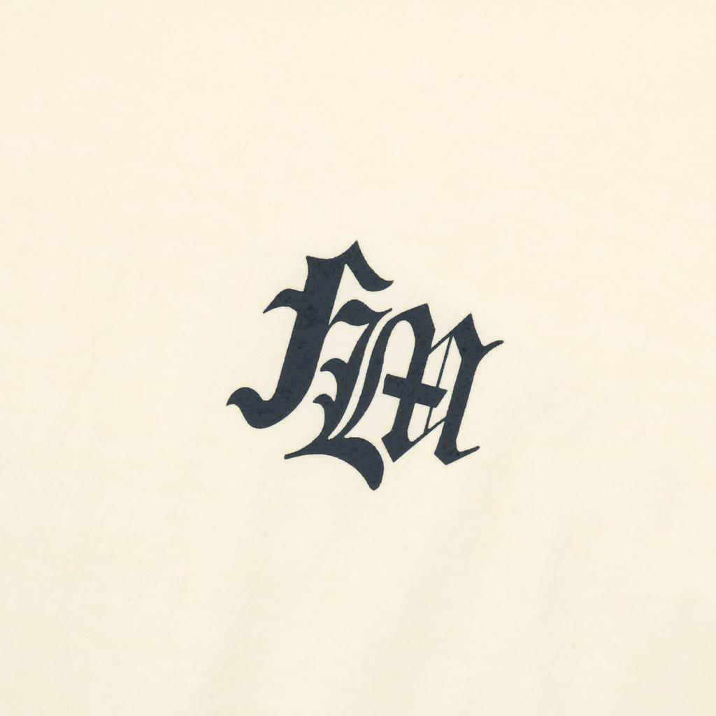 FILLUMINATE Oversized Signature T-Shirt - Cream