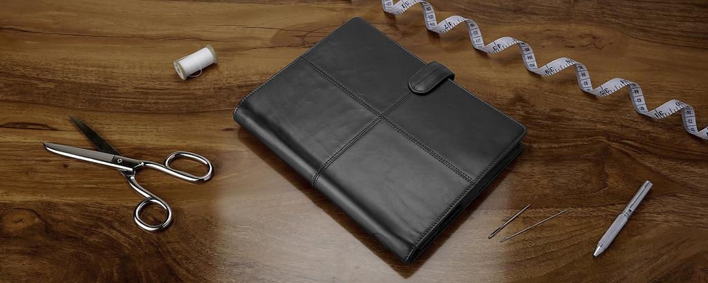 Filofax Classic Stitch System Notebook A5 Black 028510