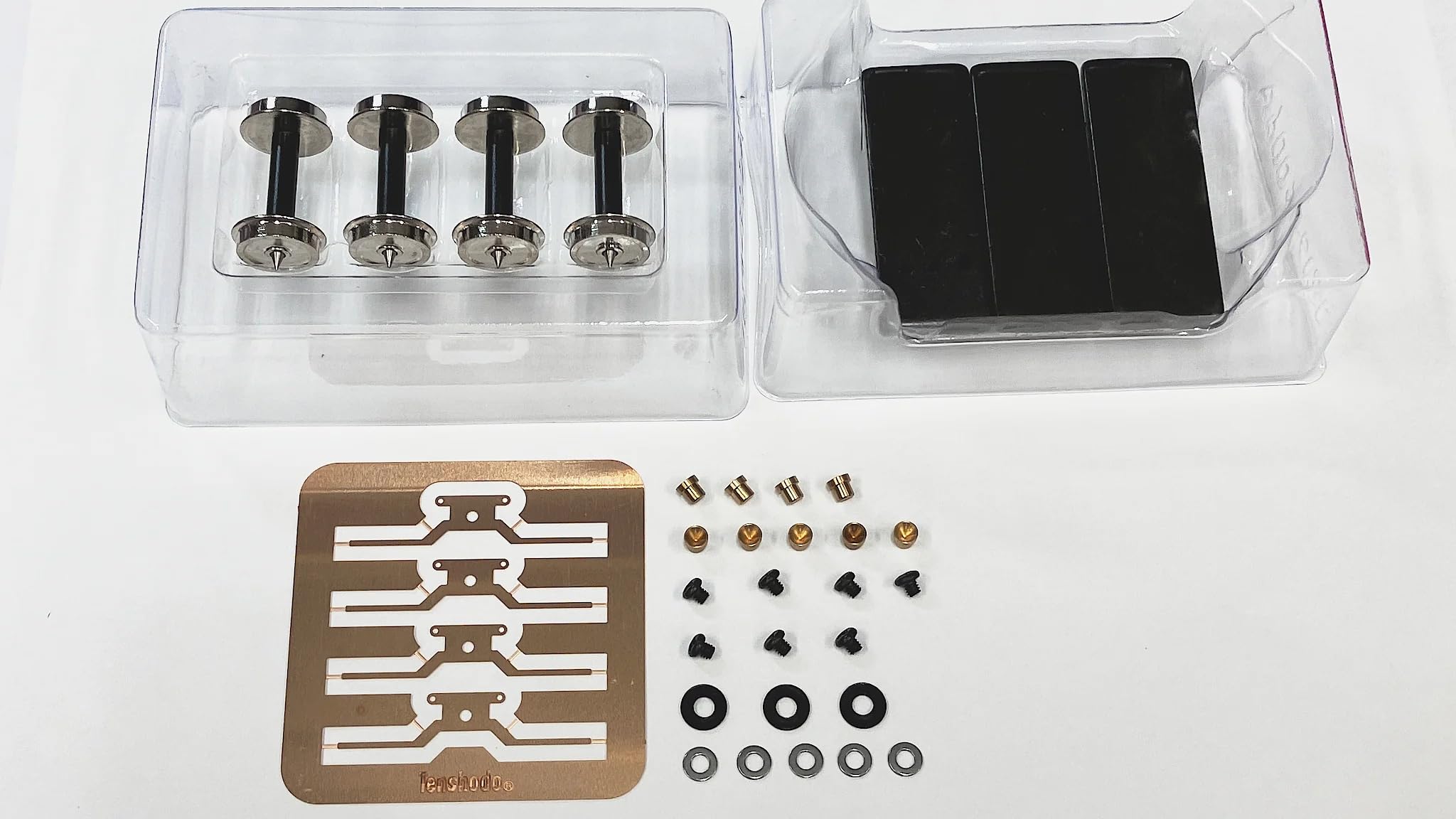 

Набор ходовых частей Tenshodo HO с пластиковыми колёсами Поезд 69016 T-Evolution 10.5 (Модельные принадлежности)