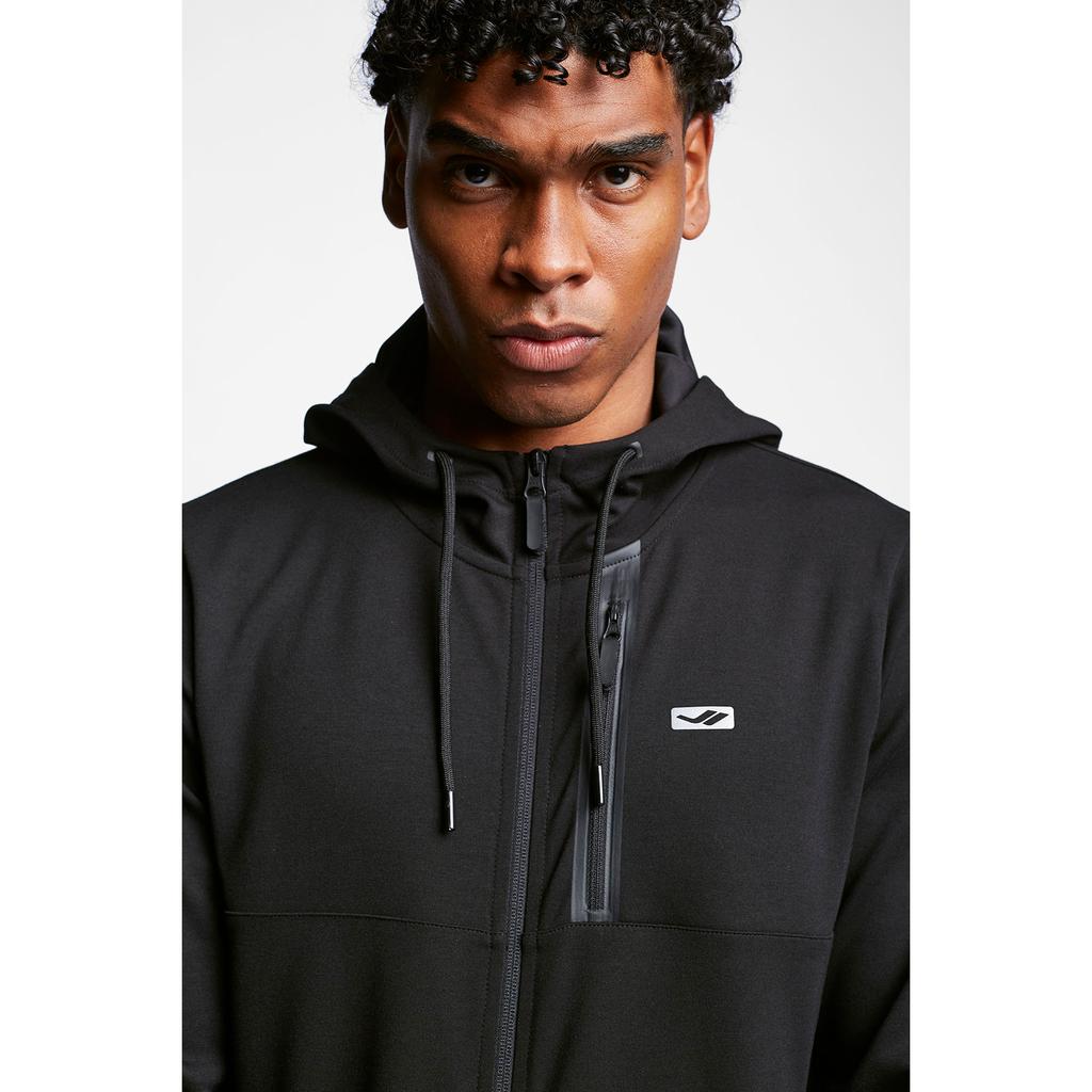 Lescon Herren-Kapuzenpullover mit Reißverschluss 23B-1101
