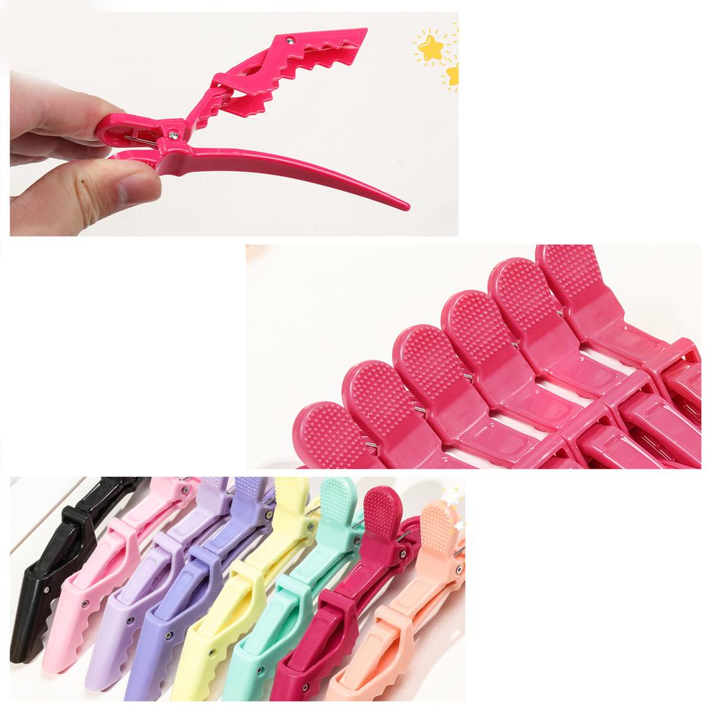 6pcs Hair Clips Practical Plastic Duckbill Design Hairpin for Women of All Ages for Everyday Use and Special Occasions