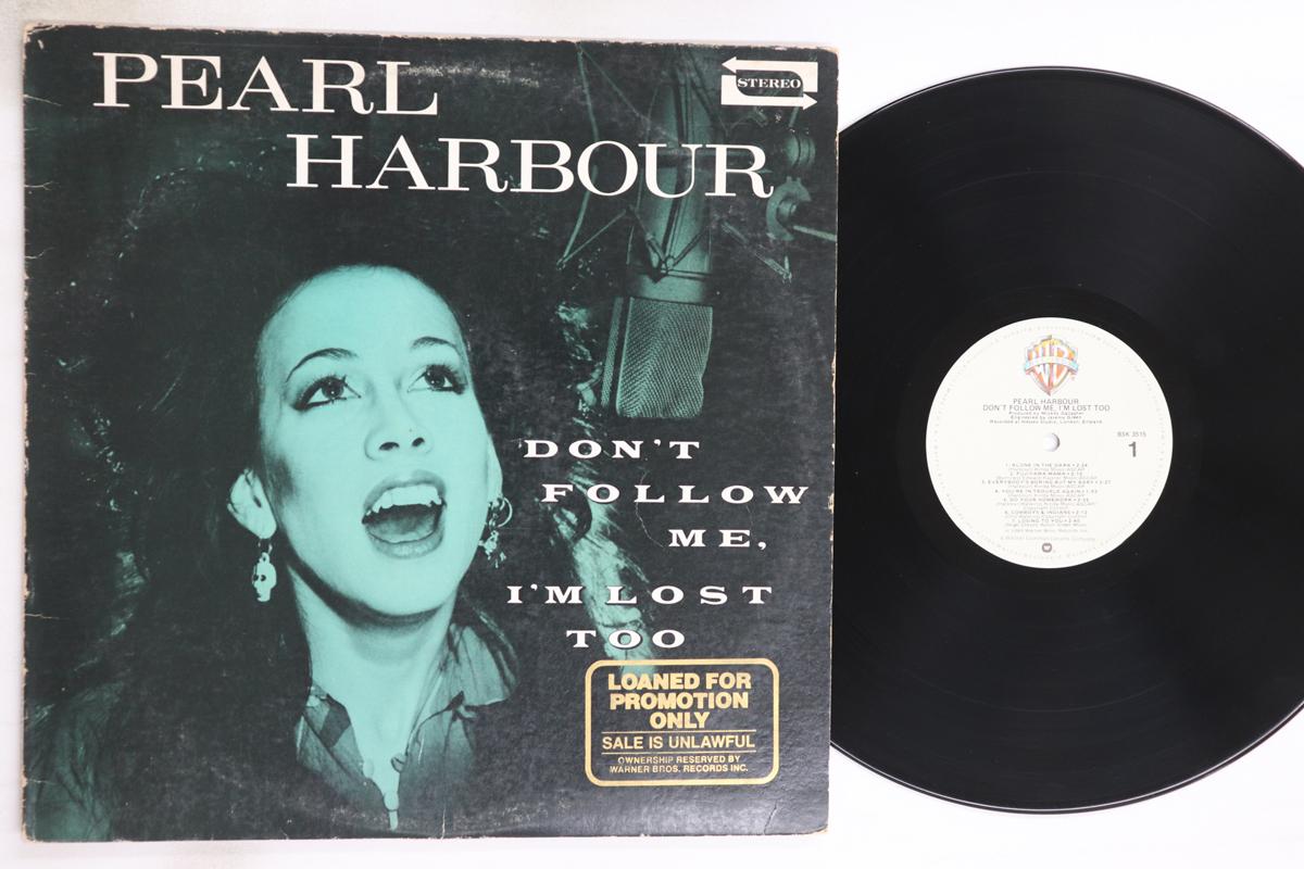

LP Record PEARL HARBOUR - Don t Follow Me, I m Lost Too BSK3515PROMO WARNER BRO 1980 US Rock Used