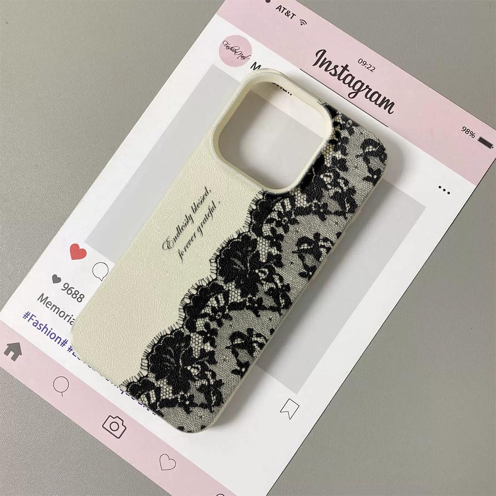 

leather pattern Phone Case For Redmi Note 14 13 12 11 10 9 Pro Plus 4G 5G Shockproof Cover HOT Black Lace Lichee Pattern Note 12 Pro Plus