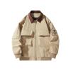 American Retro Workwear Baseball Jacket Loose Hunting Suit Pilot Jacket