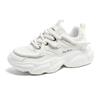 INS Hot Sales Chunky Sneakers Women Thick Sole Jogging Sports Shoes Men Mesh Breathable Platform Dads Shoes Male Walking Shoes